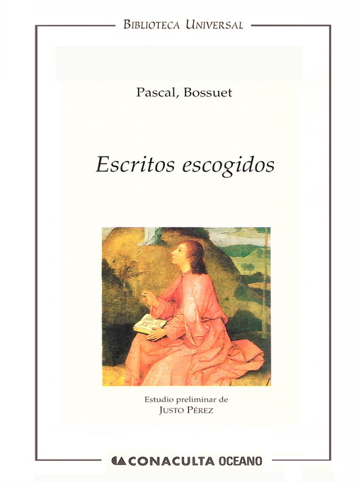 Title details for Escritos escogidos by Pascal/Bossuet Pascal/Bossuet - Available